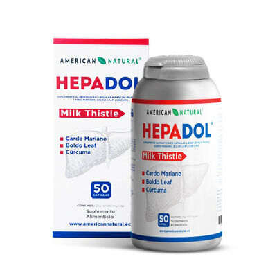 Hepadol  - Frasco 50 c&aacute;psulas
