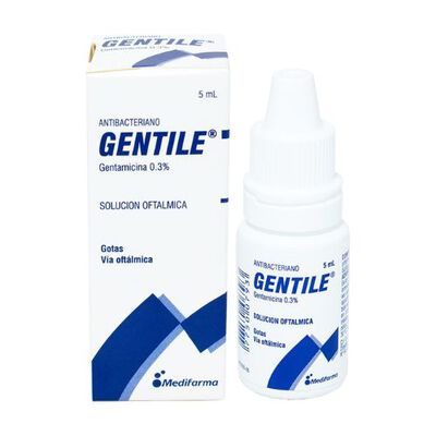 Gentile 0.3% Gotas Oft&aacute;lmica  - Frasco 5 ML
