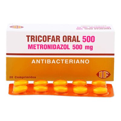 Tricofar Oral 500 Mg - Bl&iacute;ster 10 UN