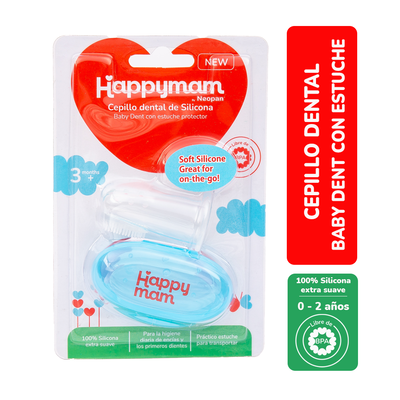 Cepillo Dental de Silicona Happymam Ni&ntilde;o - Caja 1 UN