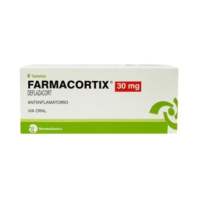 Farmacortix 30 MG - Caja 6 UN