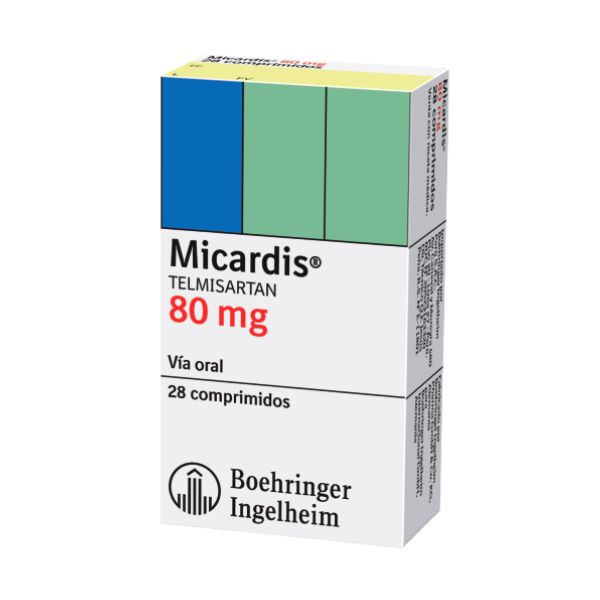 Micardis 80 Mg Comprimidos - Caja 28 UN, , large image number null
