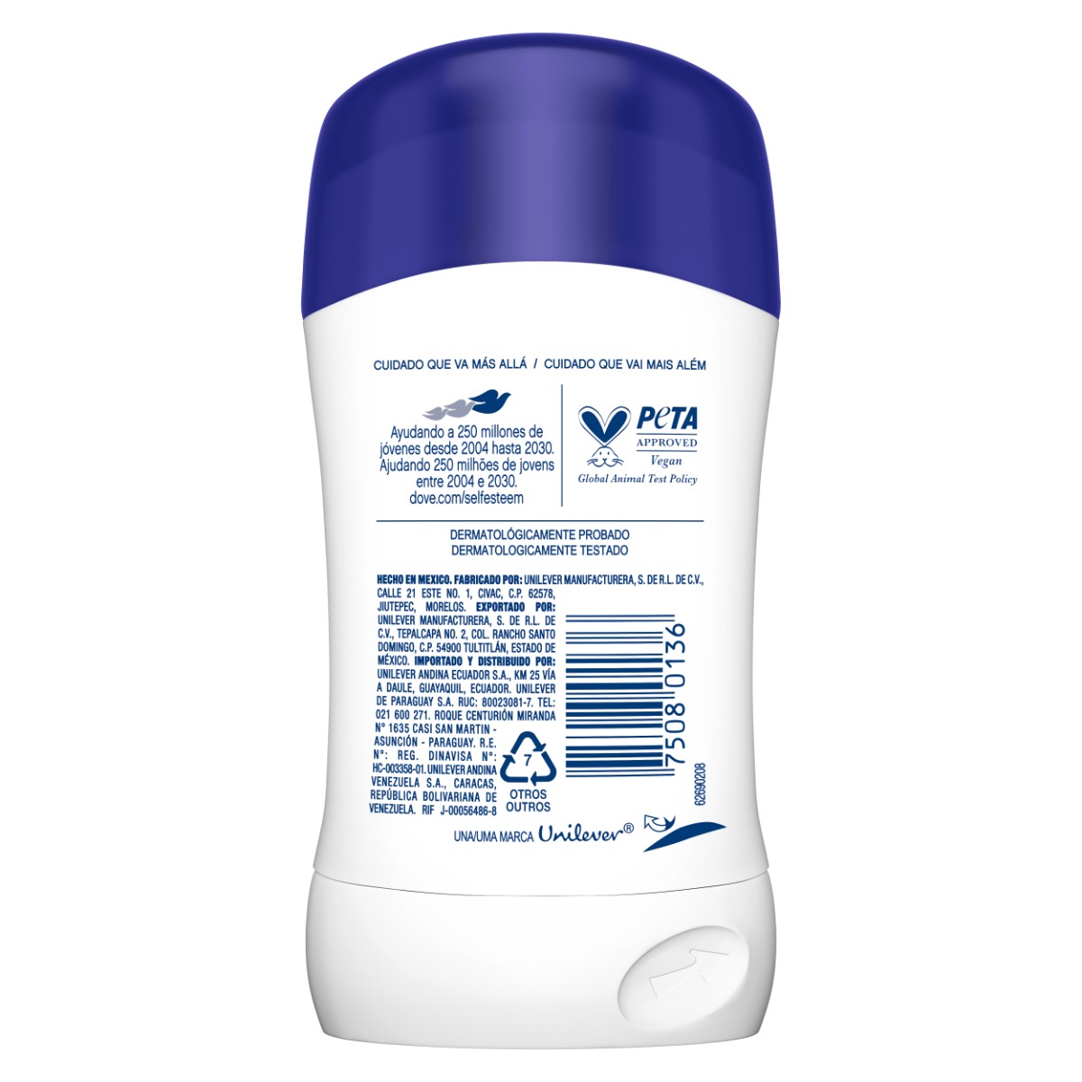 Desodorante en Barra Dove Original - Frasco 50 G, , large image number null