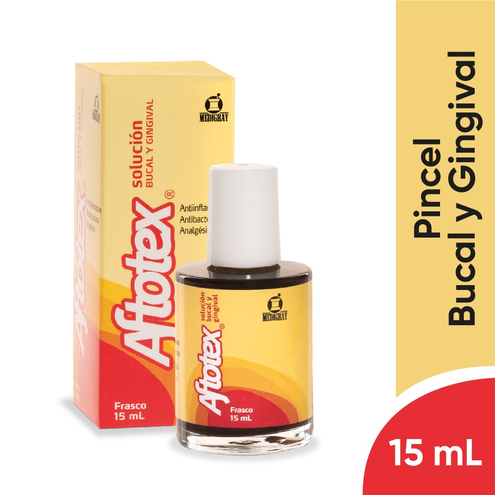 Spray Aftotex Soluci&oacute;n Bucal Y Gingival - Frasco 15 ML, , large image number null