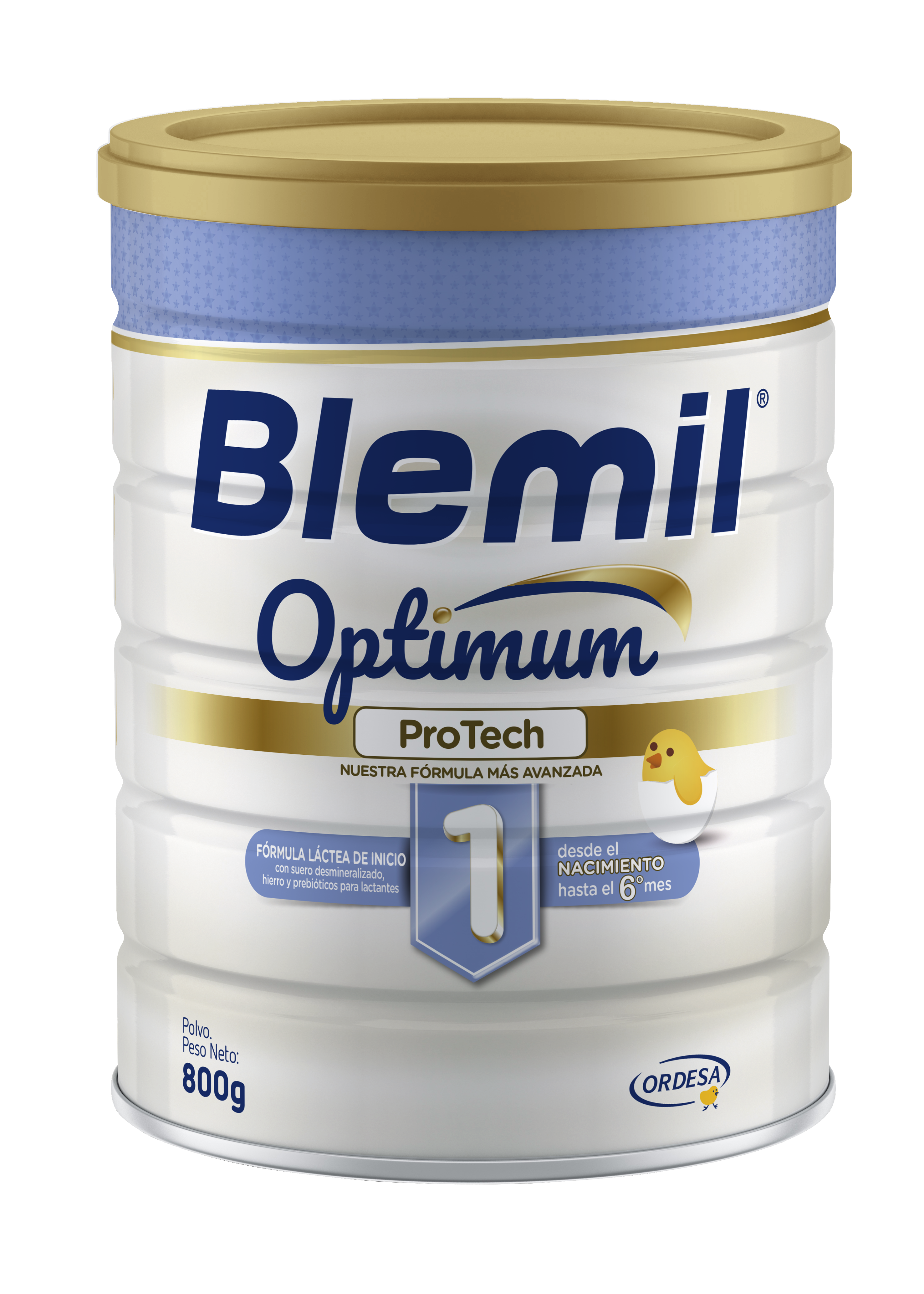 Blemil 1 Optimum Protech 0-6 Meses - Lata 800  Gr, , large image number null