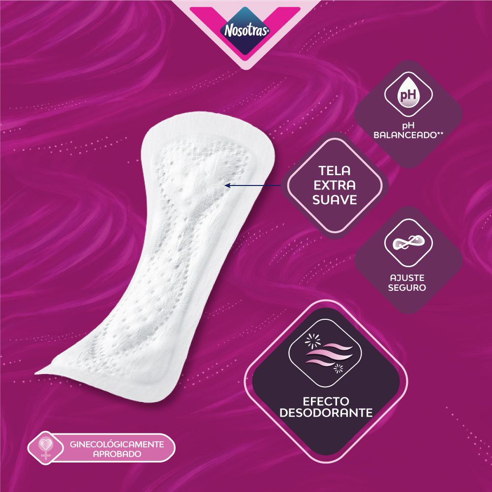 Nosotras Protectores Diarios Desodorante - Bolsa 15 UN, , large image number null