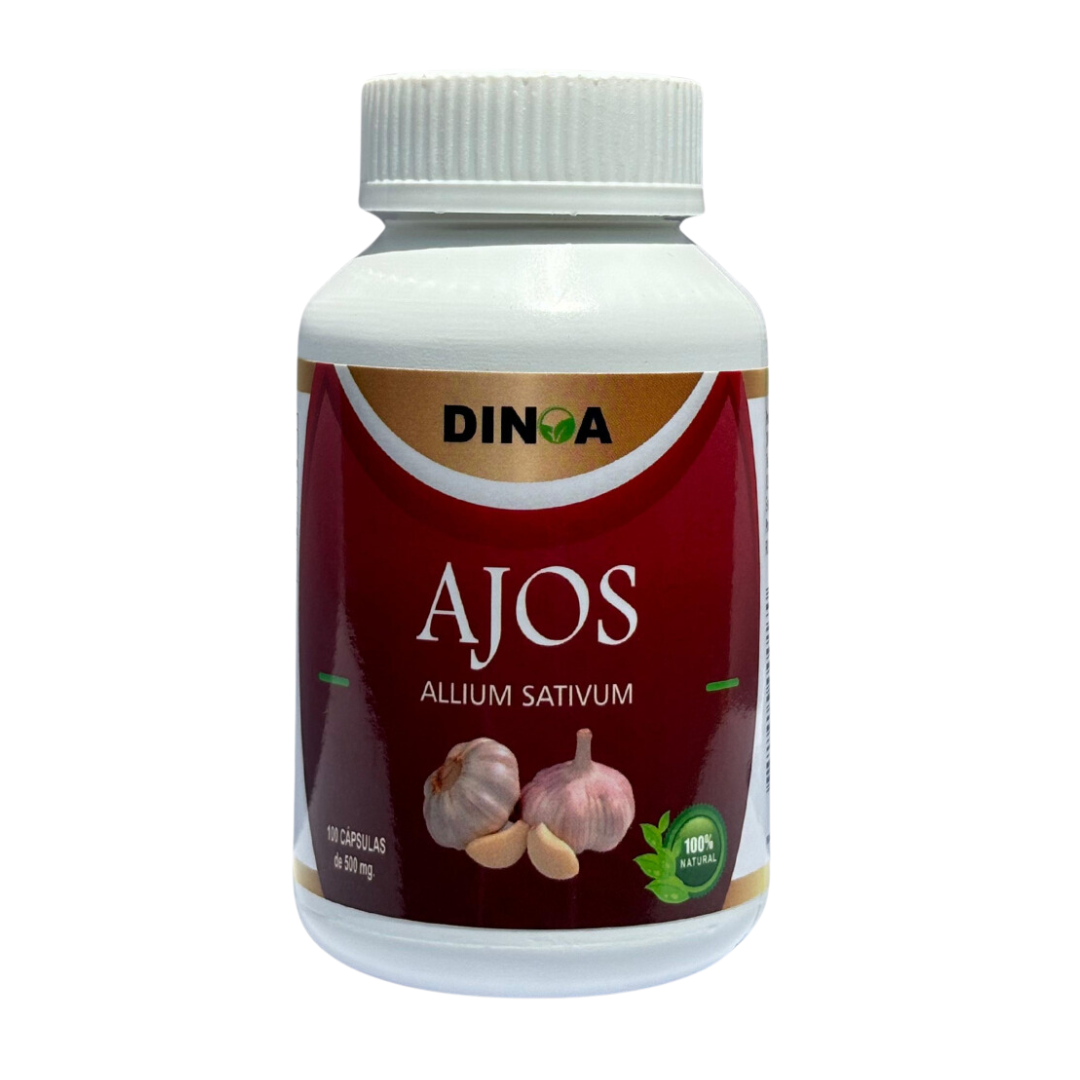 Ajos C&aacute;psulas - Frasco 100 UN, , large image number null