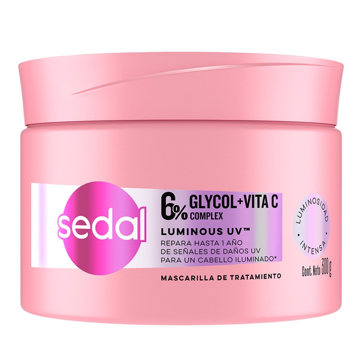 Sedal Mascarilla Tratamiento Luminous UV - Pote 300 G, , large image number null