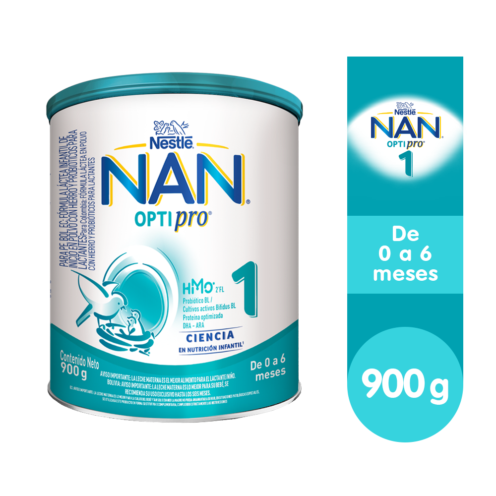 F&oacute;rmula Infantil NAN OPTIPRO 1 - Lata 900 G, , large image number null
