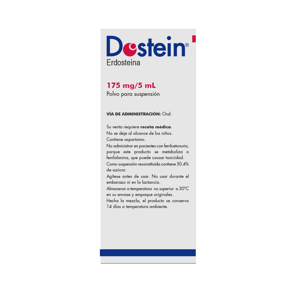 Dostein 175 Mg/5Ml Polvo Para Suspensi&oacute;n - Frasco 90 ML, , large image number null