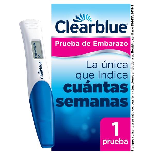 Clearblue Digital Test Embarazo  - Unidad 1 UN, , large image number null