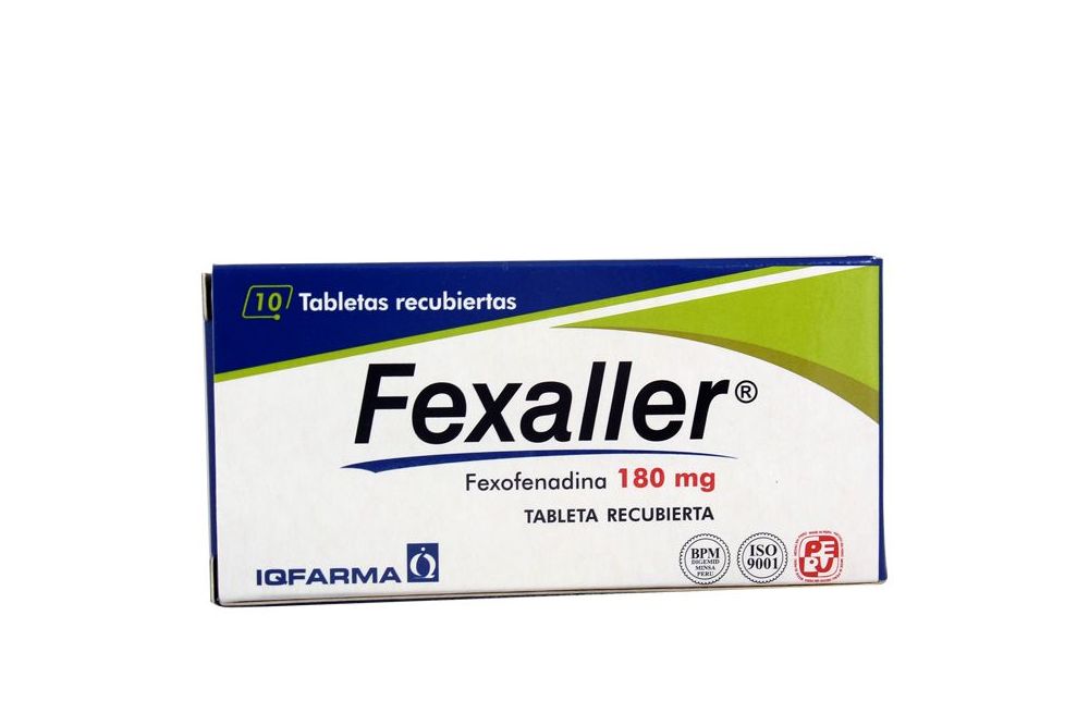 Fexaller 180mg   - Caja 10UN, , large image number null