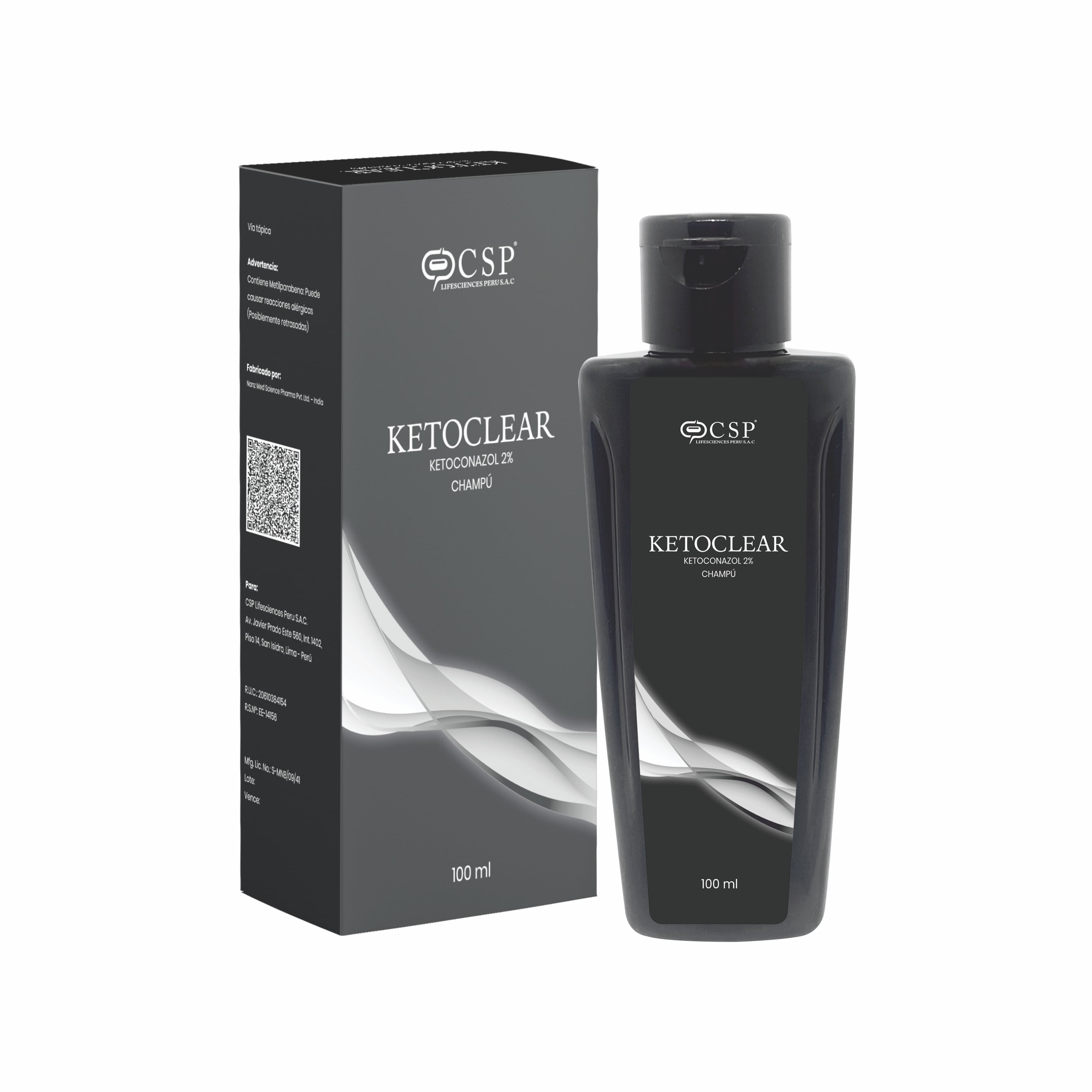 Ketoclear Champ&uacute; - Frasco 100 Ml, , large image number null