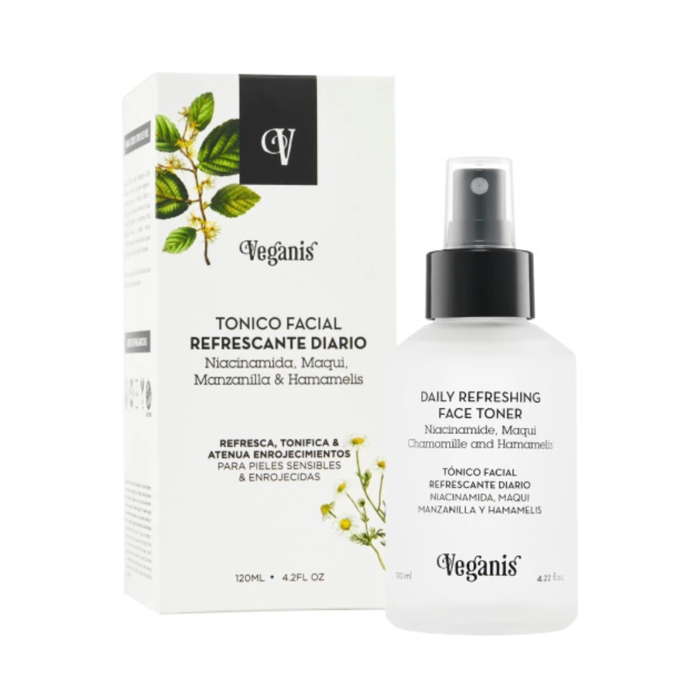 Veganis T&oacute;nico Facial Refrescante Diario - Frasco 120 ML, , large image number null