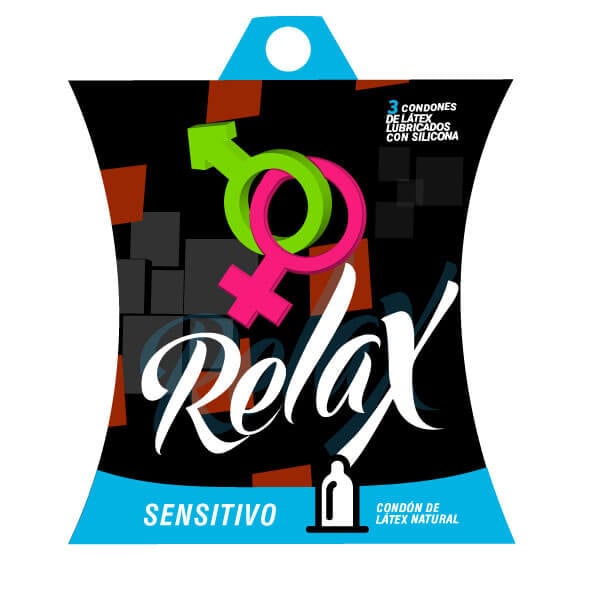 Preservativo Relax Sensitivo  - Caja 3 UN, , large image number null
