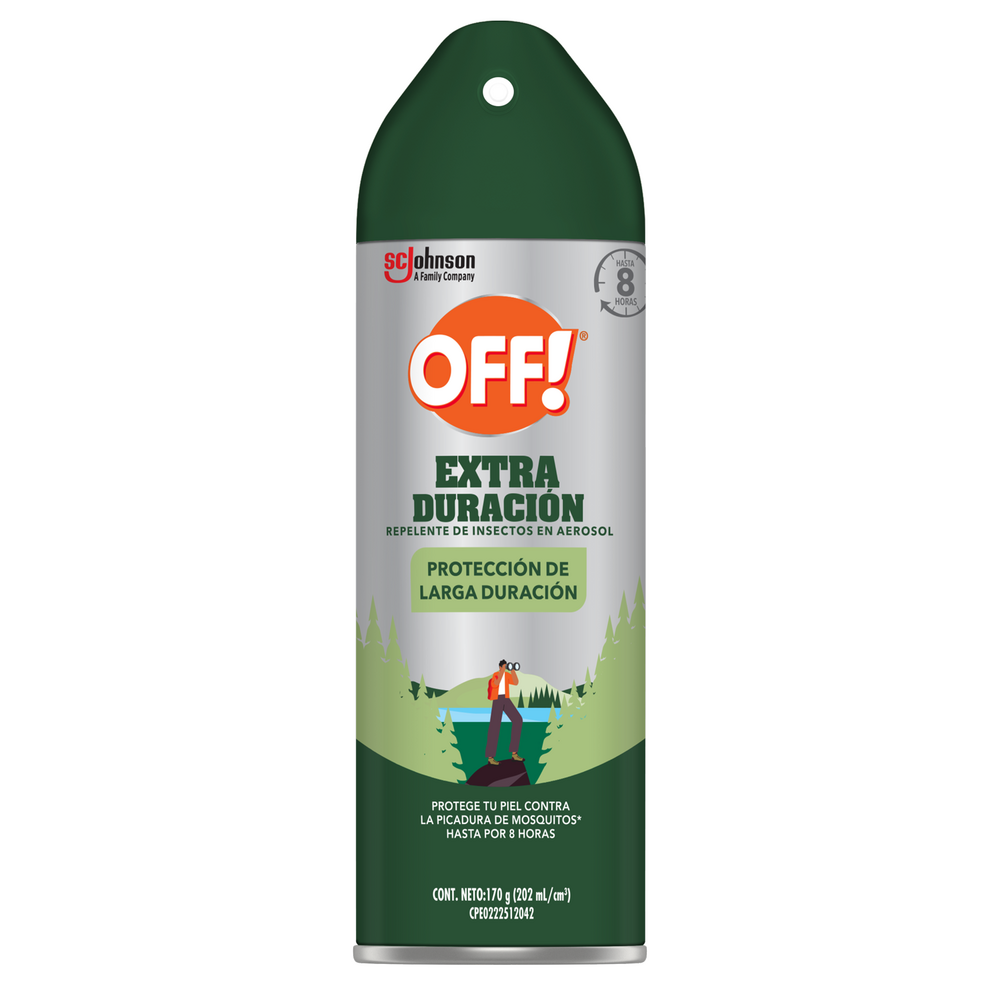Repelente Off Extra Duraci&oacute;n Aerosol - Frasco 170 G, , large image number null