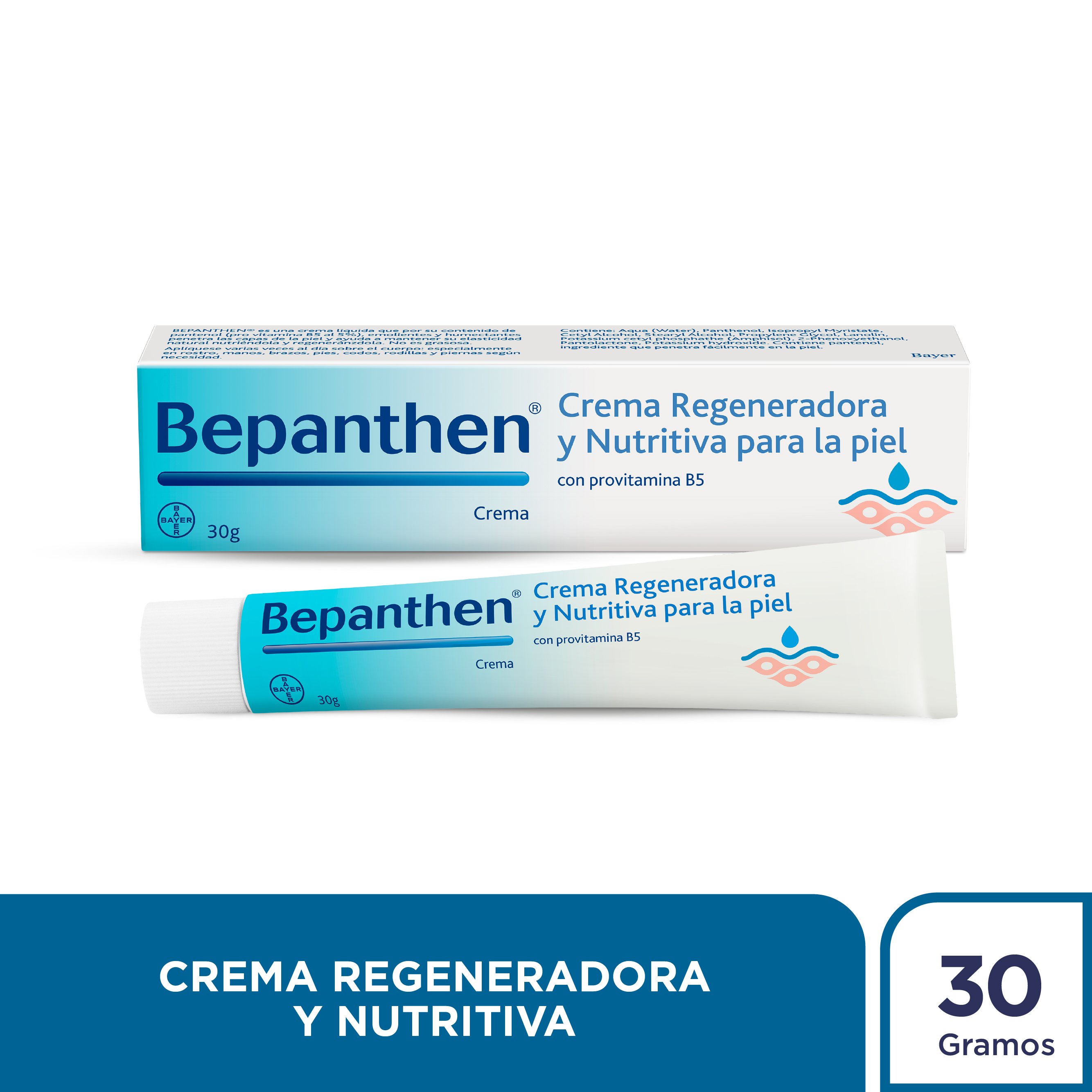 Bepanthen Crema Regeneradora - Tubo 30 G, , large image number null