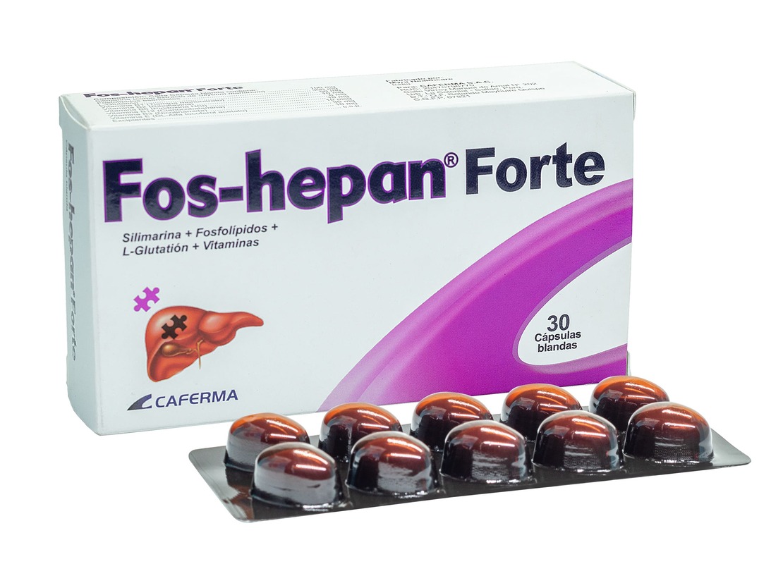 Fos-Hepan Forte C&aacute;psulas image number null