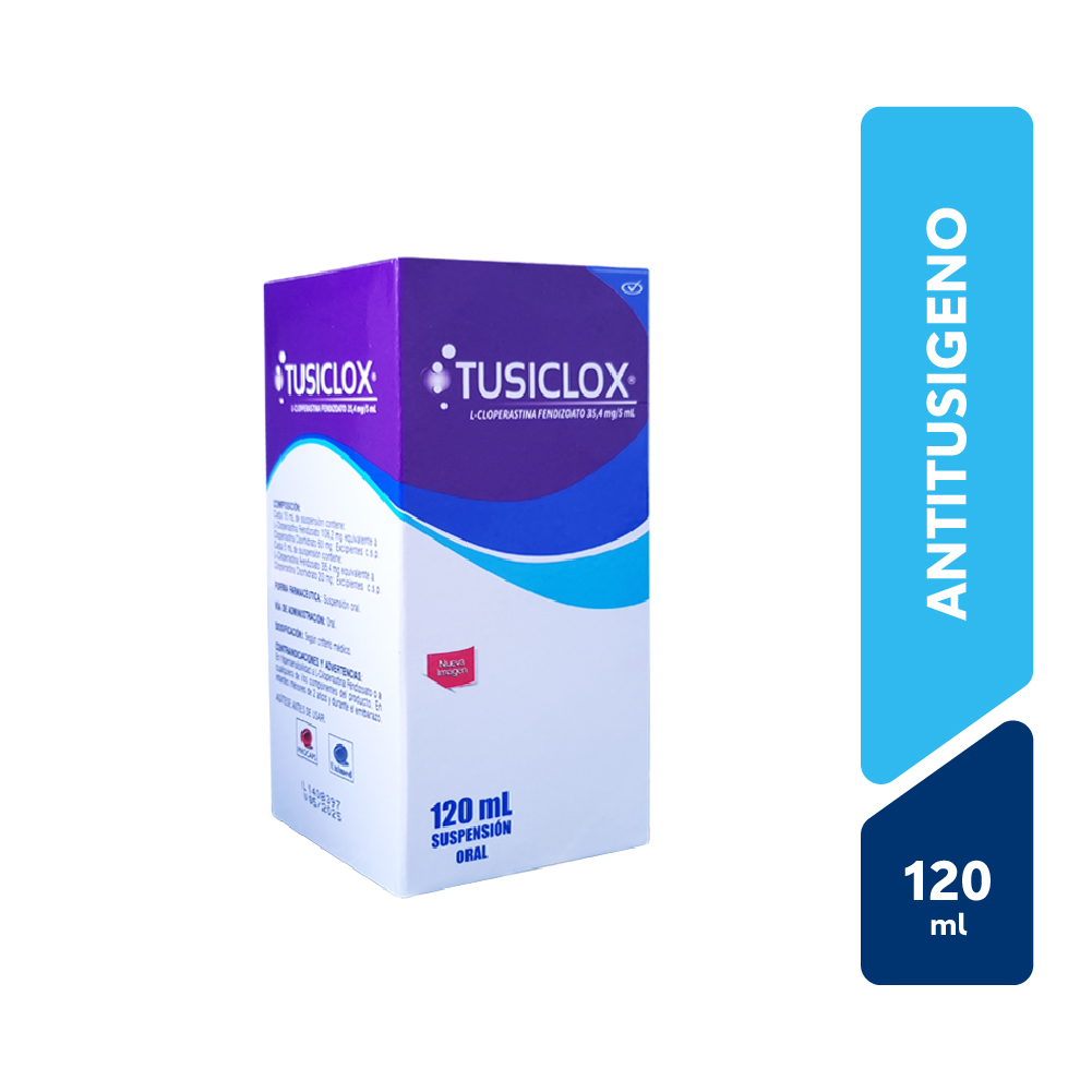 Tusiclox 35.4mg/5ml Suspensi&oacute;n Oral - Frasco 120 ML, , large image number null