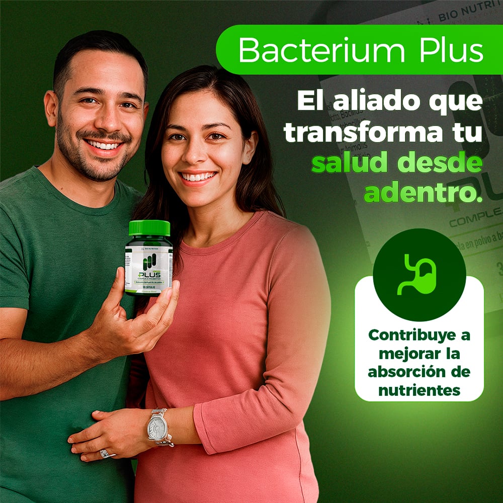 Probiotico Bacterium Plus C&aacute;psulas - Frasco 30 UN, , large image number null