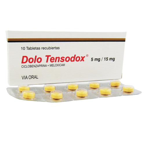 Dolo Tensodox 5Mg/15Mg Tableta - Caja 10 UN, , large image number null