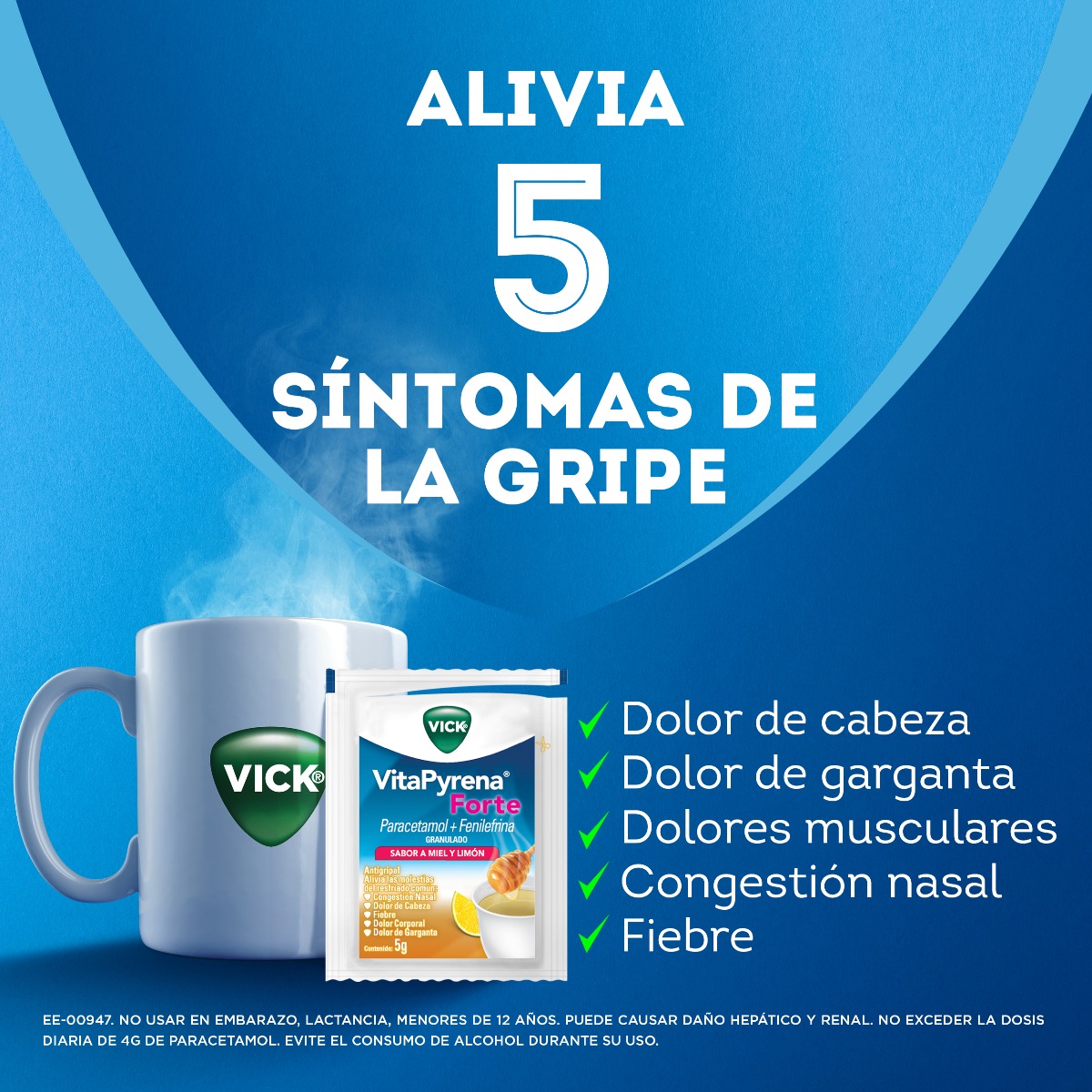 VitaPyrena Forte Miel y Lim&oacute;n 5G - Sobre 1 UN, , large image number null