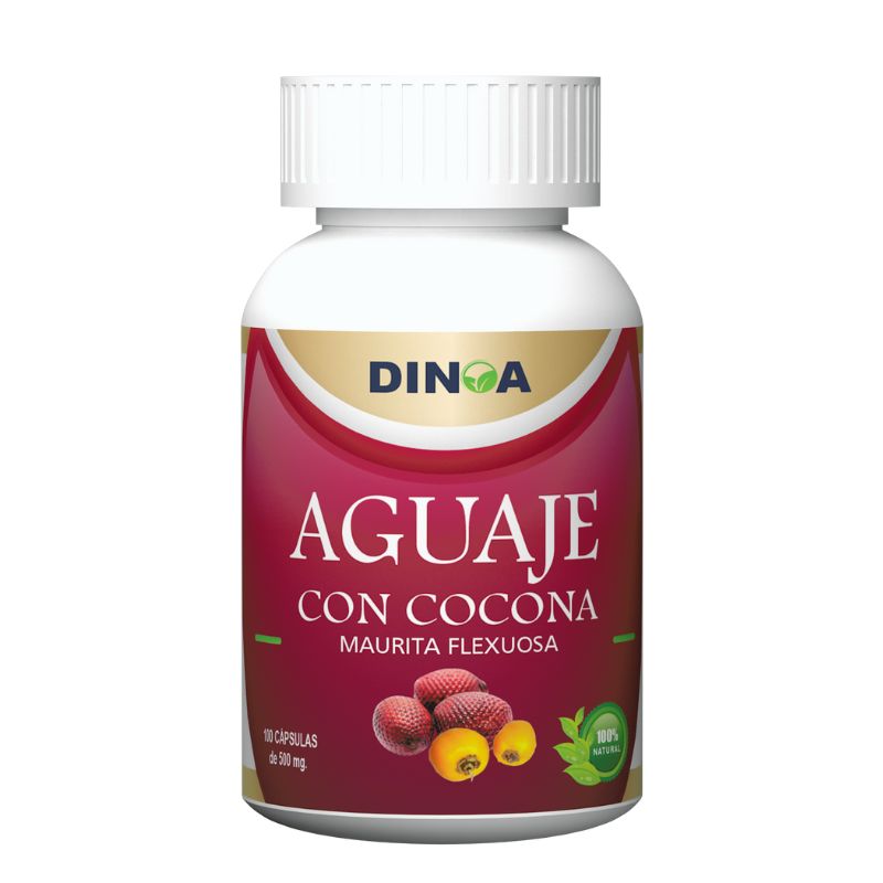 Aguaje con Cocona C&aacute;psulas - Frasco 100 UN, , large image number null