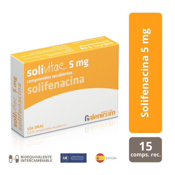 Solivitae 5 MG - Caja 15 comprimidos, , large image number null