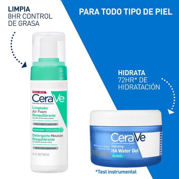 Cerave Hydrating Water Gel- Pote  48ML, , large image number null