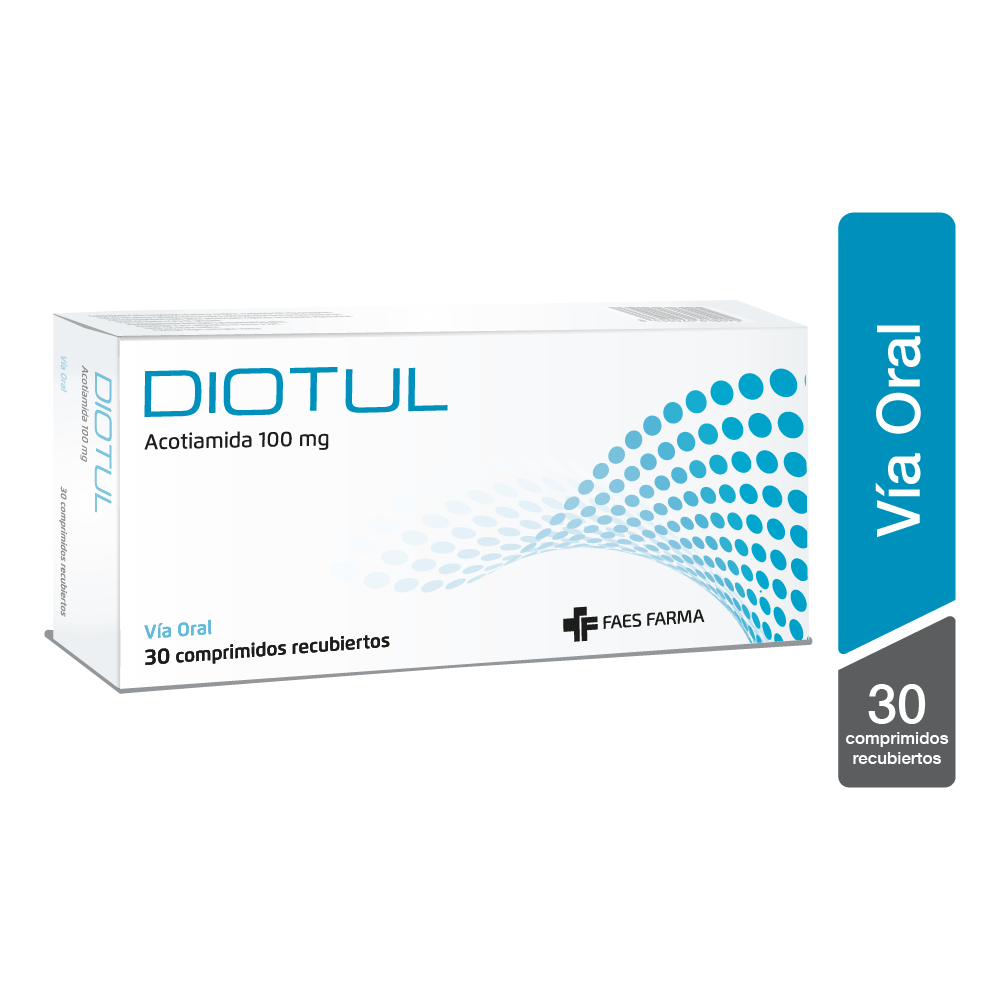 Diotul 100mg  - Caja 30 comprimidos recubiertos, , large image number null