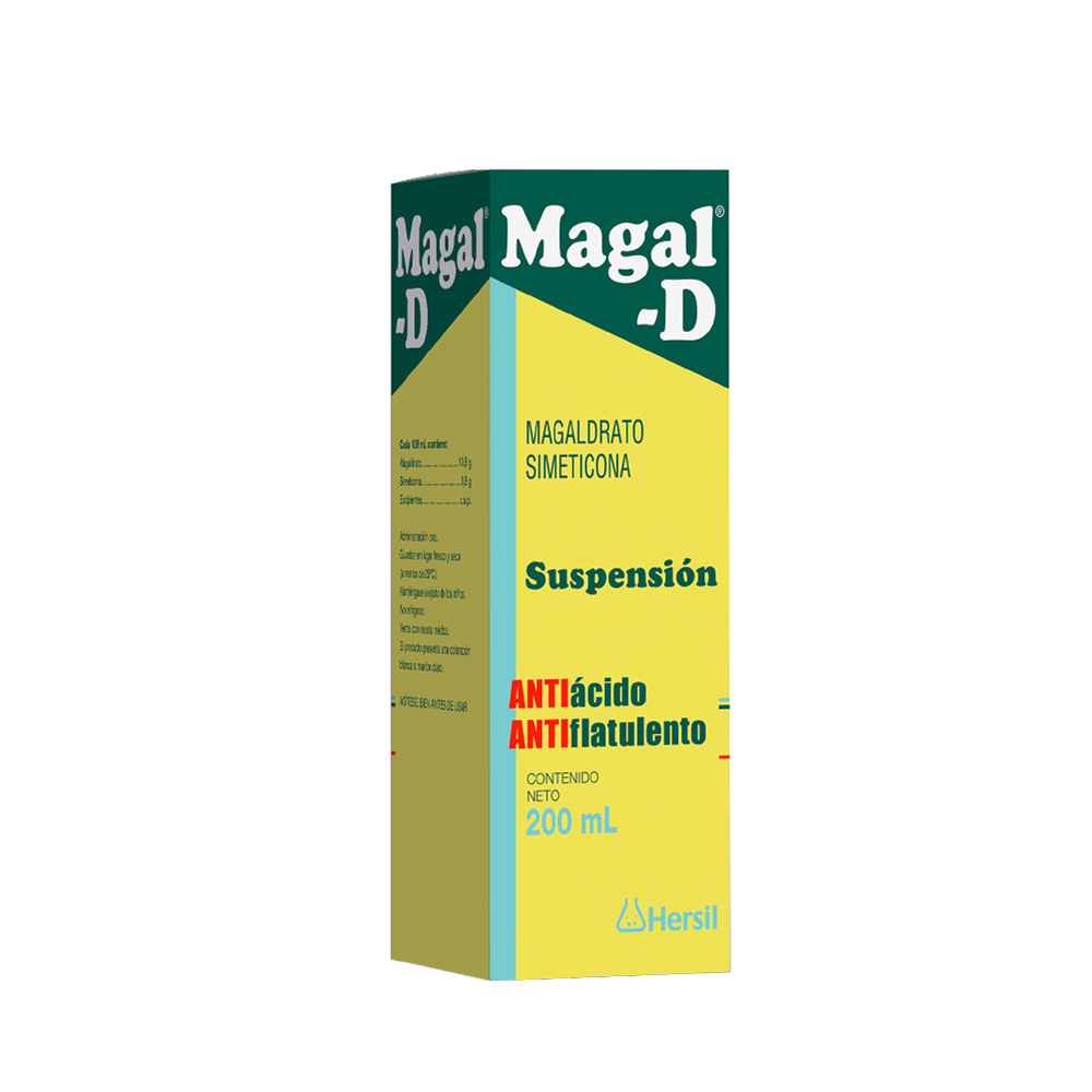 Magal-D Suspensi&oacute;n -  Frasco 200 ML, , large image number null