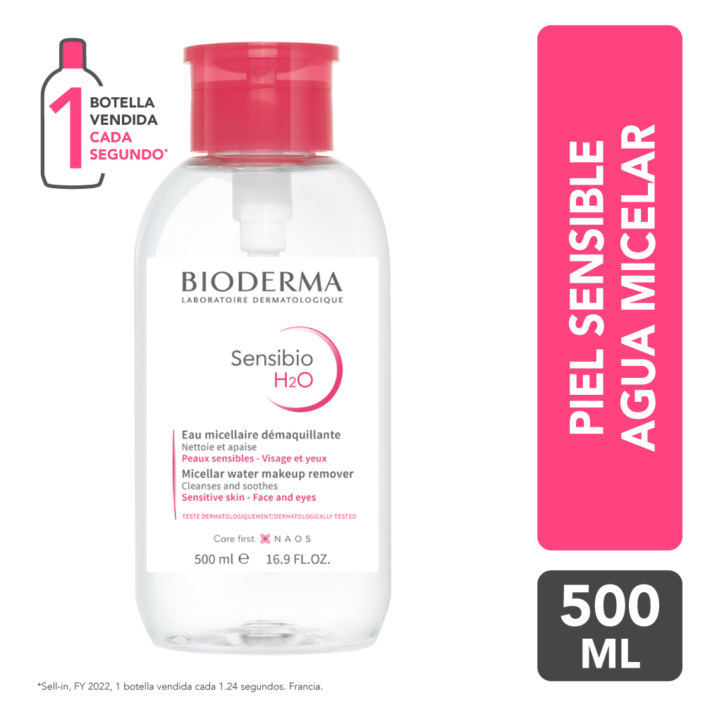 Bioderma Sensibio H2O - Frasco 500 ML, , large image number null