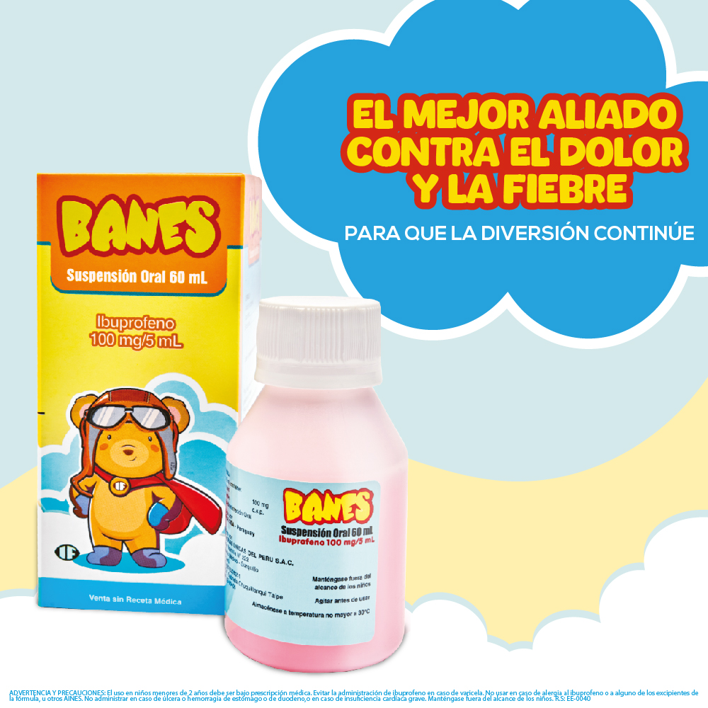 Banes Suspensi&oacute;n Oral - Frasco 60 Ml, , large image number null