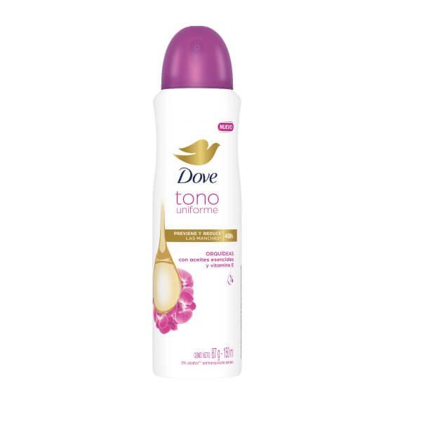 Desodorante Spray Dove Tono Orquidea Uniforme - Frasco 150 ML, , large image number null