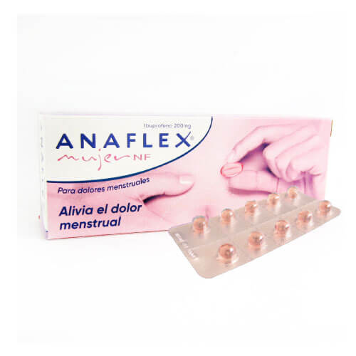 Anaflex Mujer NF 200Mg - Blister 10UN, , large image number null