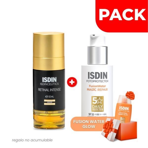 FotoUltra Isdin Fusion Water Magic Repair 50 ML & Isdinceutics Retinal - Pack 2 UN, , large image number null