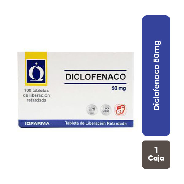 Diclofenaco 50Mg Tableta image number null