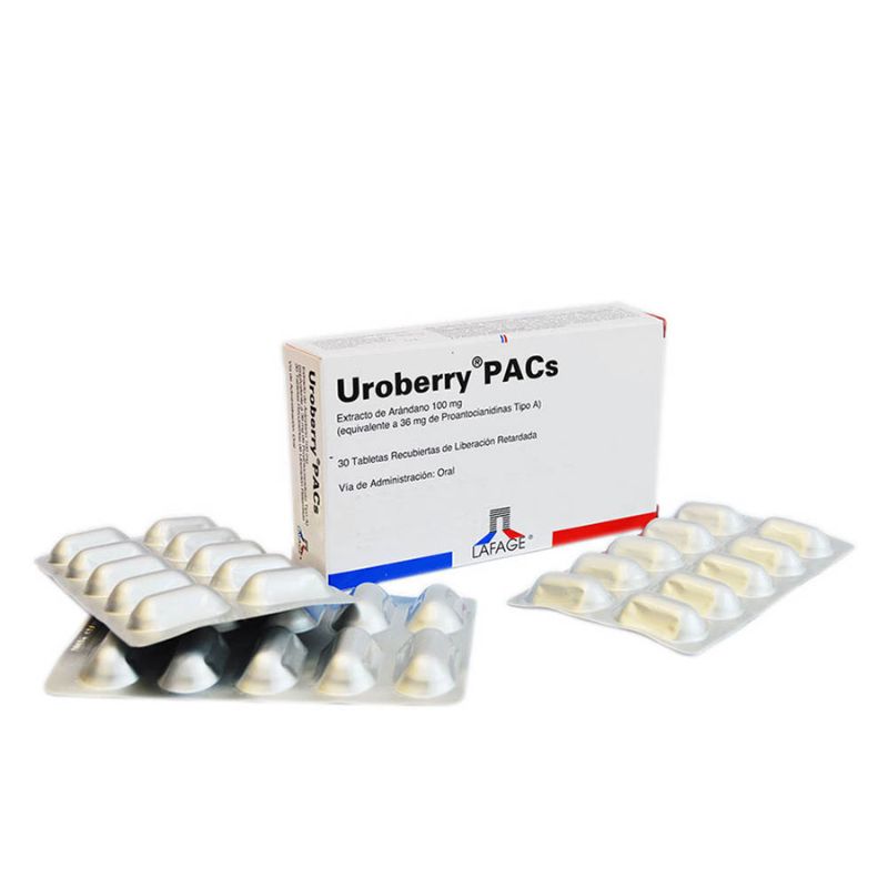 Uroberry Pacs Comprimidos - Caja 30 UN, , large image number null
