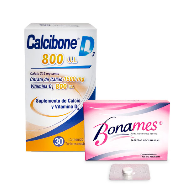 Bonames 1TAB + CalciB-D30 - Pack 2 UN, , large image number null