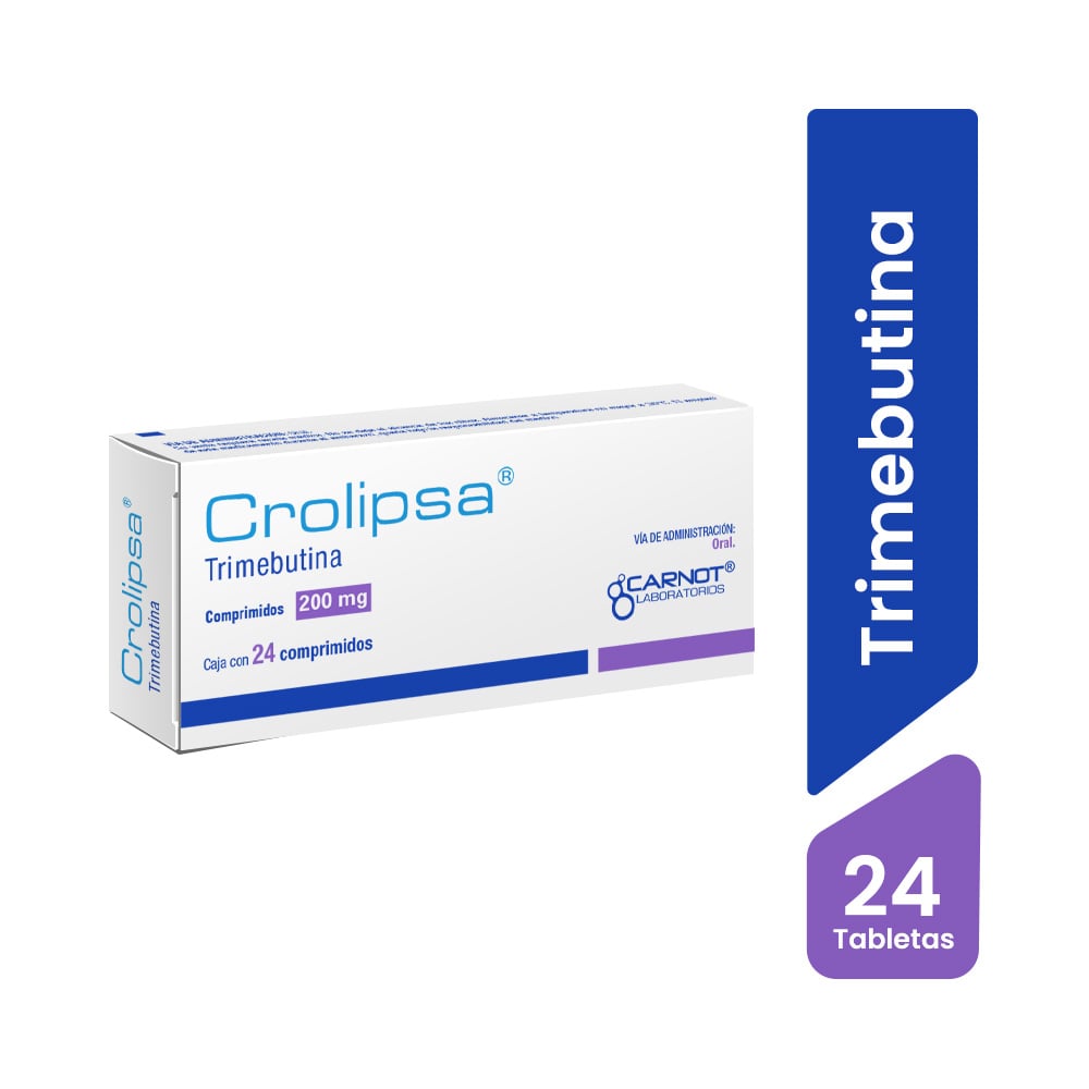 Crolipsa 200 Mg Comprimidos - Caja 24 UN, , large image number null
