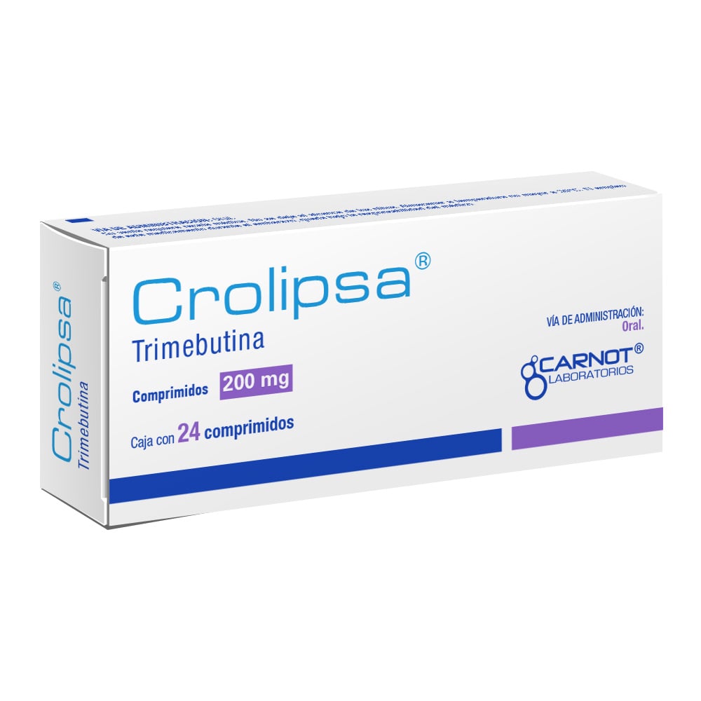 Crolipsa 200 Mg Comprimidos - Caja 24 UN, , large image number null