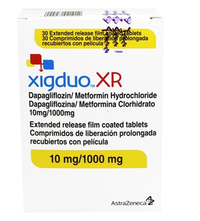 Xigduo XR 10Mg/1000Mg Comprimidos Recubiertos de Liberaci&oacute;n Prolongada - Caja 30 UN, , large image number null