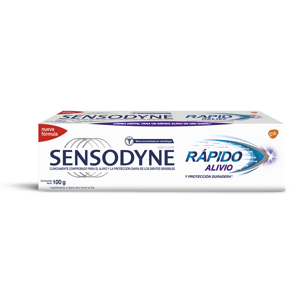 Crema Dental Sensodyne R&aacute;pido Alivio - Tubo 100 G, , large image number null