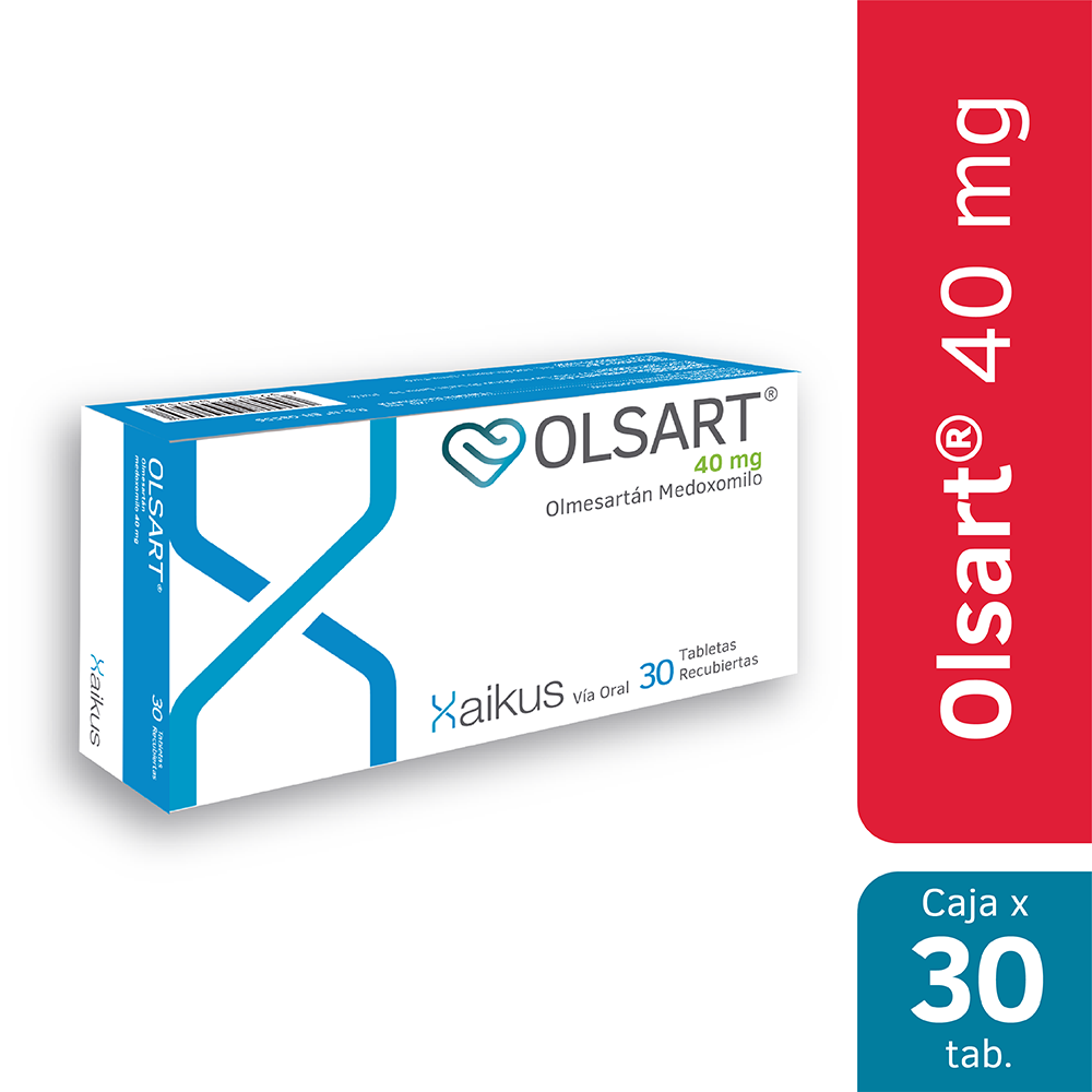 Olsart 40 Mg Tabletas Recubiertas - Caja 30 UN, , large image number null