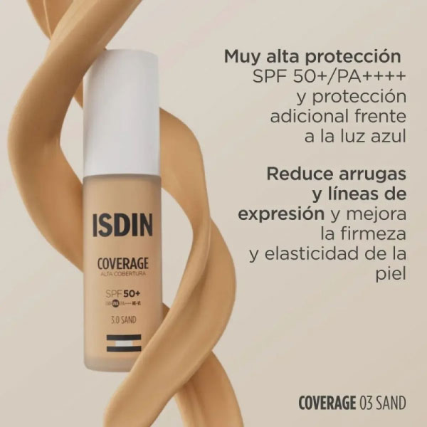 Isdin Coverage SPF50 Sand - Frasco 30G, , large image number null