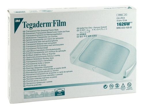 Tegaderm-Film 10 Cm X12Cm 1626W Grande - Caja 1 UN, , large image number null