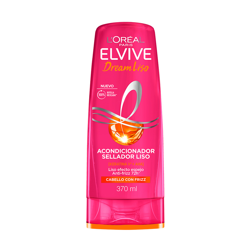 Acondicionador Sellador Liso Elvive Dream Liso - Frasco 370 ML, , large image number null
