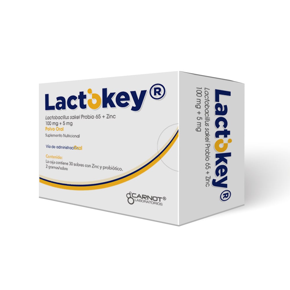 Lactokey 100mg + 5mg Polvo Oral Sobres - Caja 30 UN, , large image number null