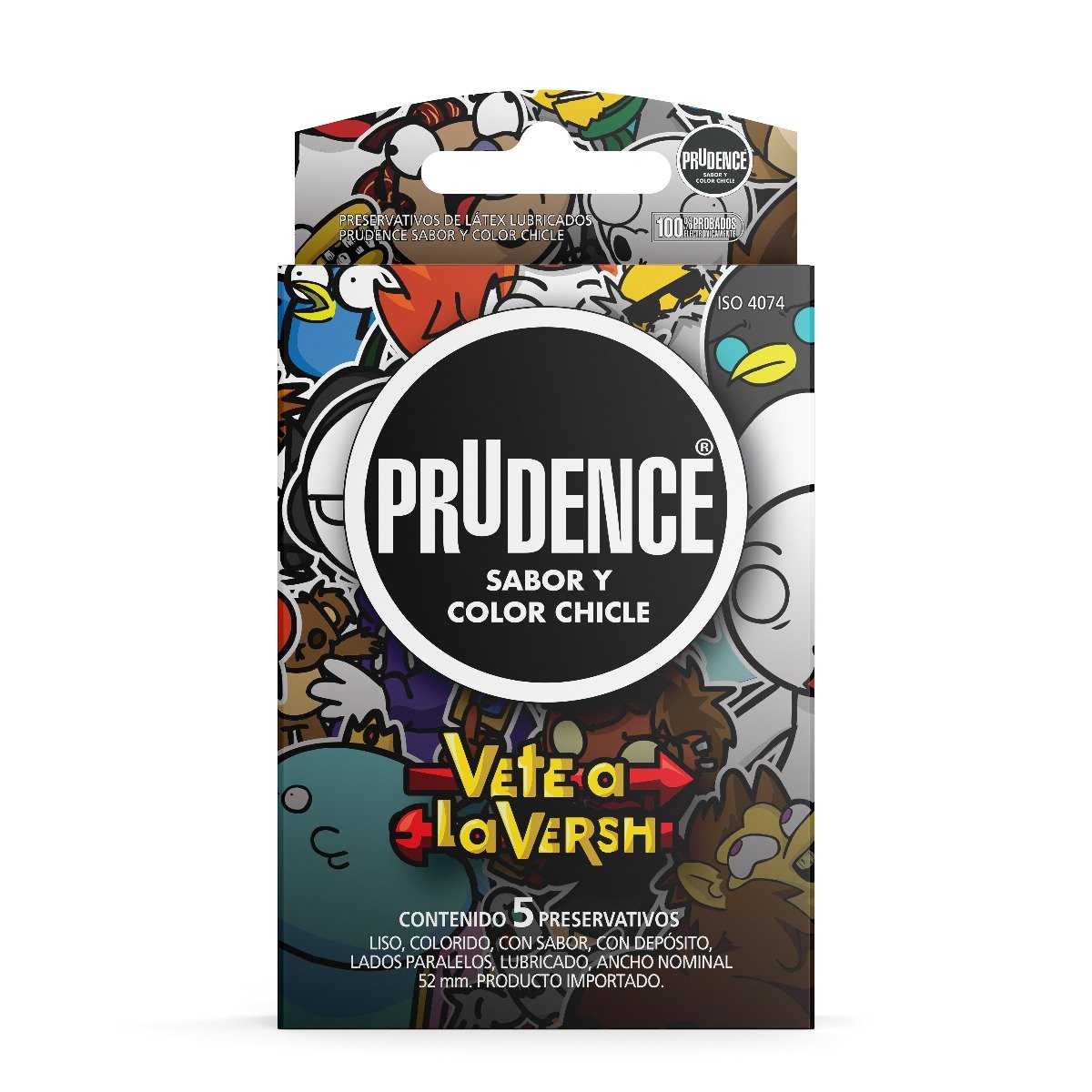 Preservativo Prudence Vete A La Versh - Caja 5 UN, , large image number null