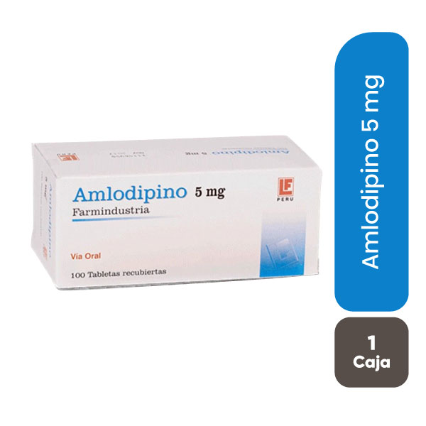 Amlodipino 5 Mg image number null